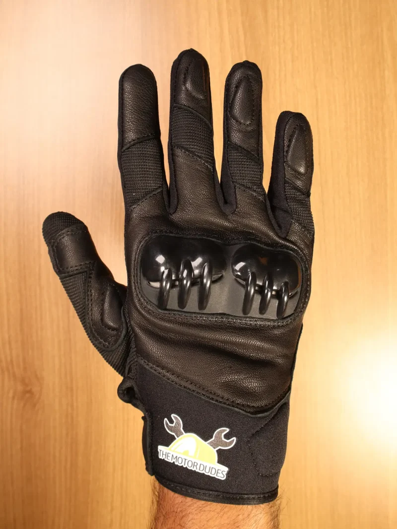 black summer road bike gloves for men