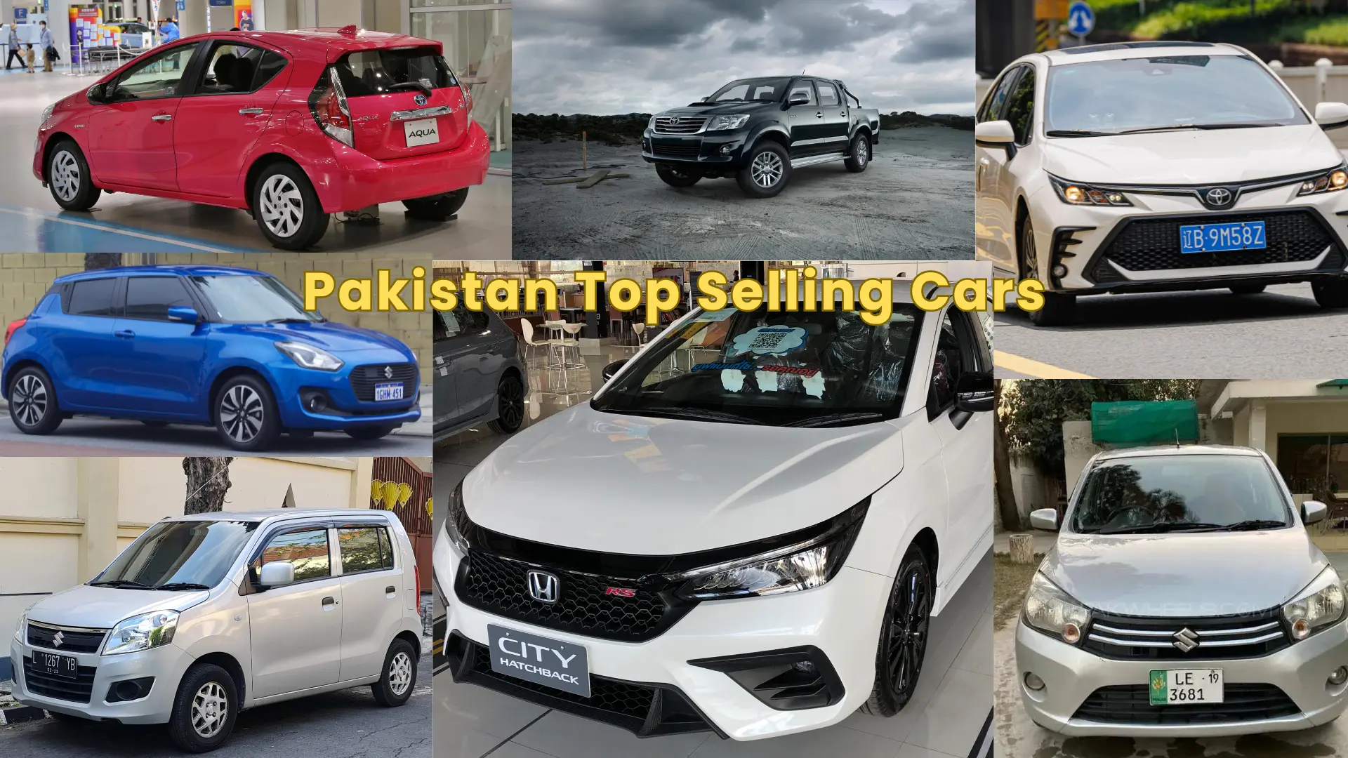 Pakistan Top Selling Cars - The Motor Dudes