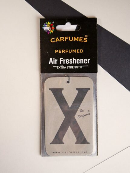 X Hanging Card Car Perfume Fragrance for Long-Lasting Air Freshness
